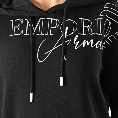 EA7 Emporio Armani - Sweat Capuche Femme 6HTM14-TJ9FZ Noir