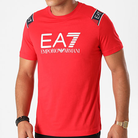 EA7 Emporio Armani - Tee Shirt 6HPT58-PJM9Z Rouge