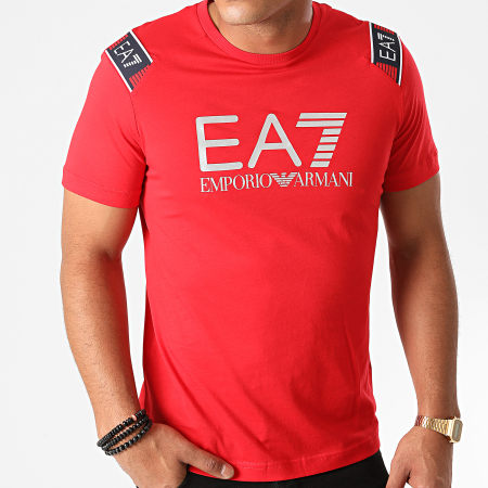 EA7 Emporio Armani - Tee Shirt 6HPT58-PJM9Z Rouge