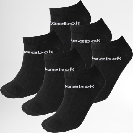 Reebok - 6 paia di calzini bassi GH8163 nero