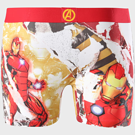 Freegun - Boxer Marvel Iron Man Rouge