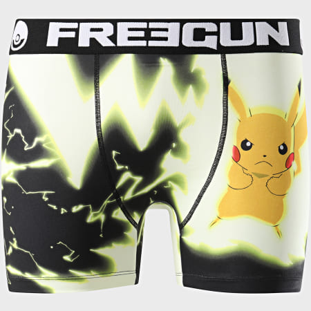 Freegun - Boxer Pokémon Pikachu Noir