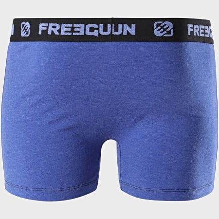 Freegun - Boxer Coton Ultrasoft Bleu Roi