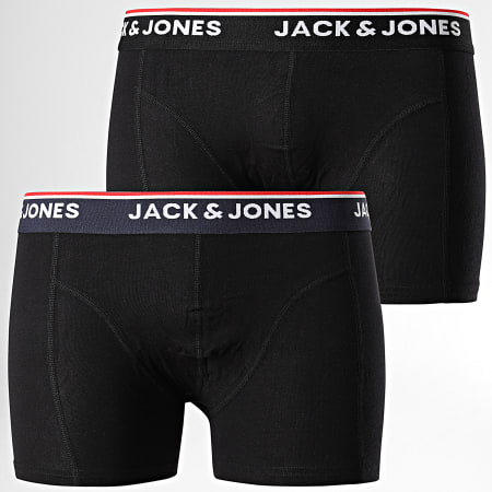 Jack And Jones - Lot De 2 Boxers Tencel 12178180 Noir