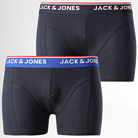 Jack And Jones - Lot De 2 Boxers Tencel 12178180 Bleu Marine