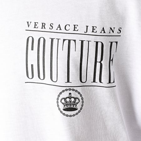 Versace Jeans Couture - Tee Shirt Manches Longues B3GZB7TN-30319 Blanc