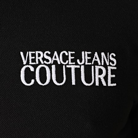 Versace Jeans Couture - Polo Manches Courtes B3GZB7T1-36571 Noir