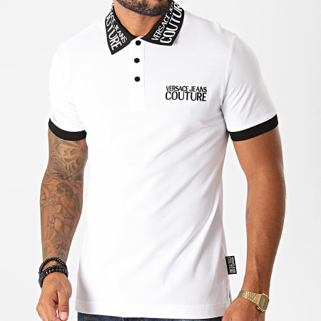 Versace Jeans Couture - Polo Manches Courtes B3GZB7T1-36571 Blanc