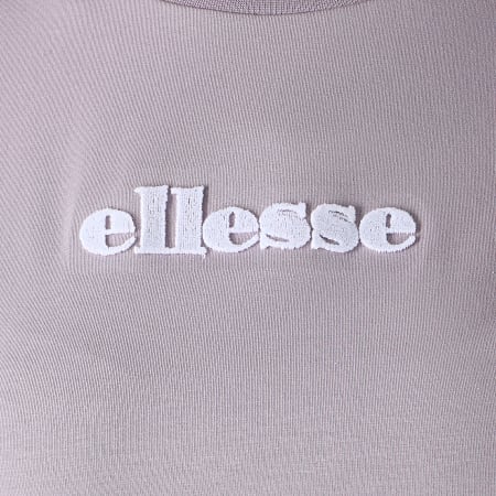 Ellesse - Tee Shirt Crop Femme Siderea SGG09623 Mauve