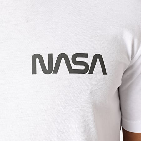 NASA - Tee Shirt Expedition Back Blanc Jaune