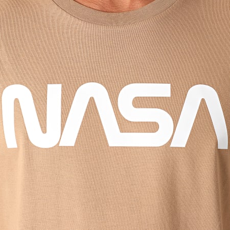 NASA - Tee Shirt Worm Logo Camel