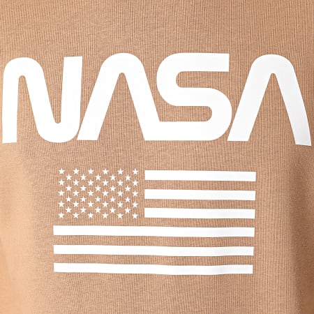 NASA - Sweat Crewneck Flag Camel