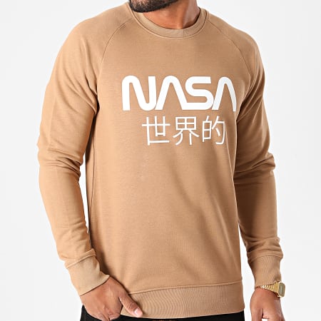 NASA - Sweat Crewneck Japan Camel