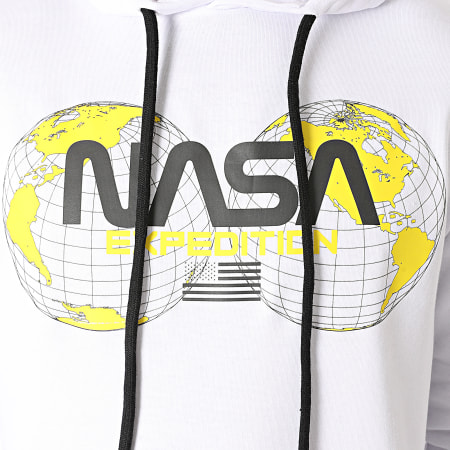 NASA - Sweat Capuche Expedition Blanc