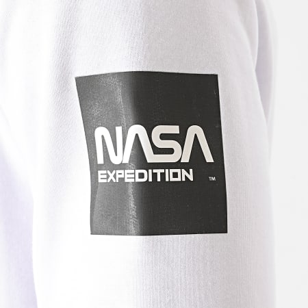 NASA - Sweat Capuche Expedition Blanc