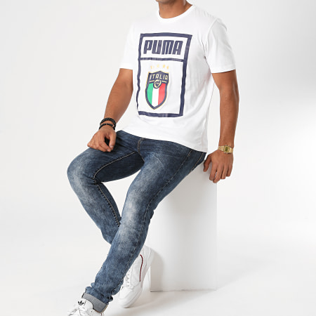 Visiter la boutique PumaPUMA FIGC DNA Tee Jr T-Shirt Garçon 