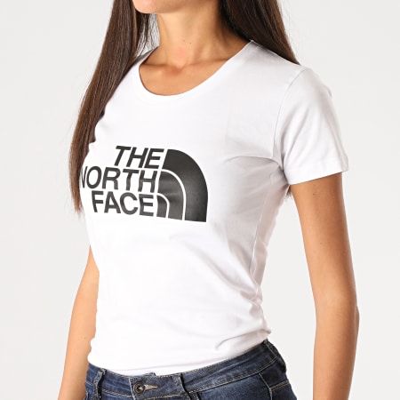 The North Face - Tee Shirt Femme Easy 56VY Blanc