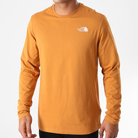The North Face - Tee Shirt Manches Longues Easy TX15 Moutarde Foncé