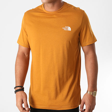 The North Face - Tee Shirt Simple Dome TX5V Moutarde Foncé