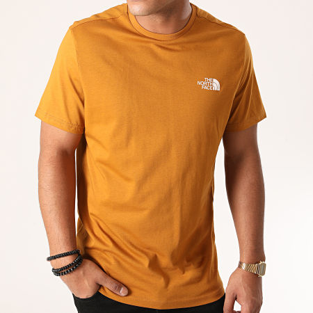 The North Face - Tee Shirt Simple Dome TX5V Moutarde Foncé