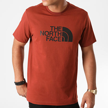 The North Face - Tee Shirt Easy TX3U Marron Brique