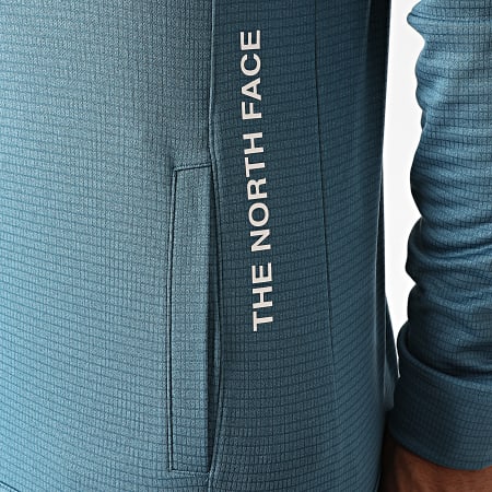 The North Face - Veste Zippée Capuche Overlay M9WQ Bleu Noir