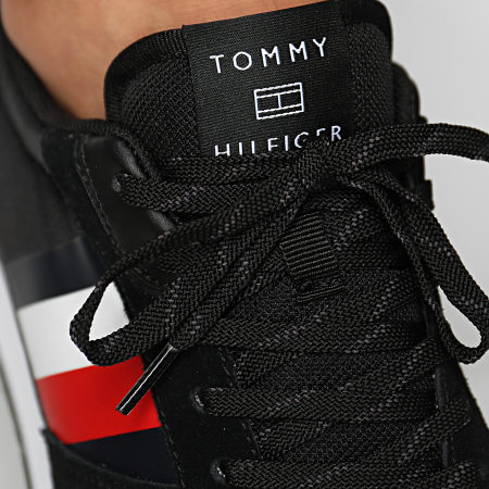 Tommy Hilfiger - Baskets Corporate Mix Flag Runner 2995 Black