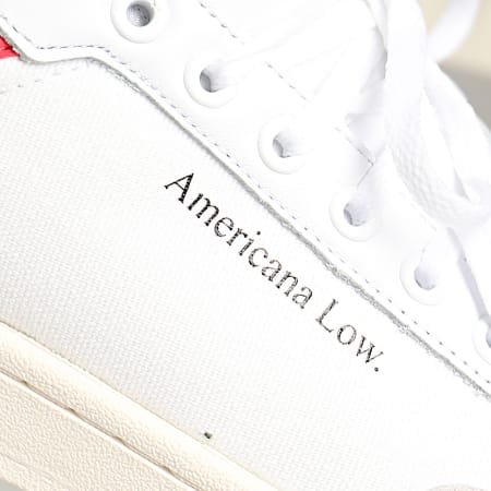 adidas - Baskets Americana Low EF6385 Footwear White Glory Red Cloud White