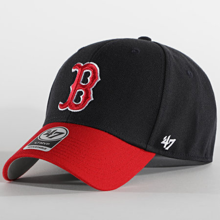'47 Brand - Casquette MVP Adjustable Boston Red Sox Bleu Marine