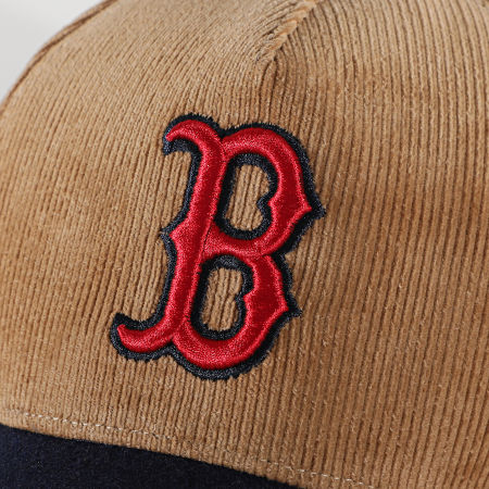 '47 Brand - Casquette MVP Adjustable Corduroy Boston Red Sox Marron