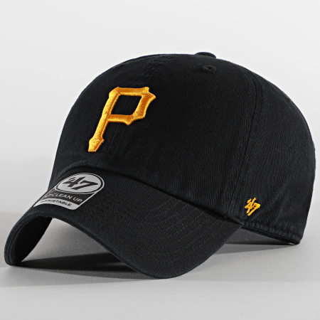 '47 Brand - Casquette Clean Up Adjustable Pittsburgh Pirates Noir