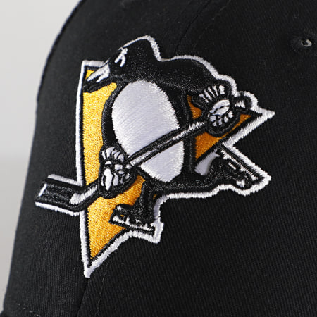 '47 Brand - Gorra de camionero ajustable Pittsburgh Penguins MVP negra