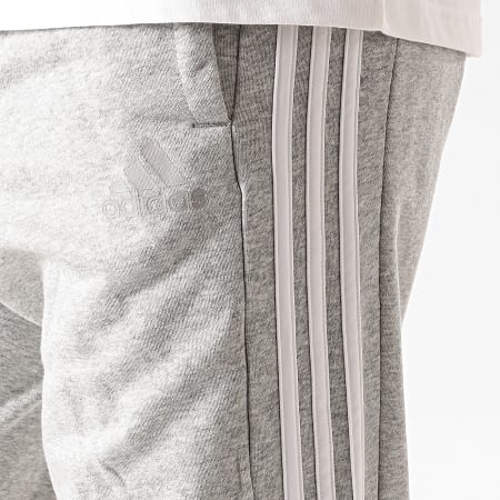 Adidas Performance - Pantalon Jogging A Bandes Essentials Colorblock GD5472 Gris Chiné