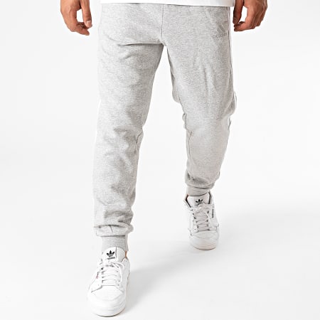 Adidas Sportswear - Pantalon Jogging A Bandes Essentials Colorblock GD5472 Gris Chiné