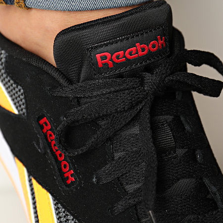 Red and gold reebok outlet