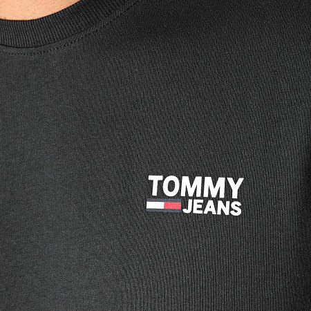 Tommy Jeans - Maglietta Logo Corp 9588 Nero