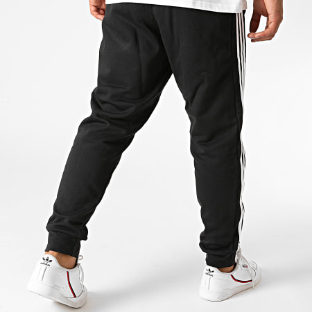 Adidas Sportswear - Pantalon Jogging A Bandes Essentials Colorblock GD5473 Noir