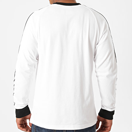 Adidas Originals - Tee Shirt Manches Longues A Bandes 3 Stripes ED5959 Blanc