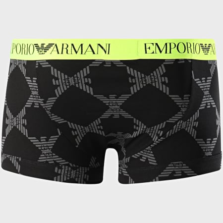 Emporio Armani - Boxer 111389-0A506 Noir Jaune Fluo