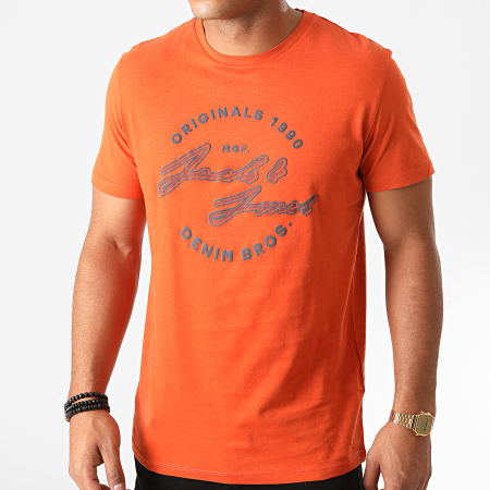 Jack And Jones - Tee Shirt Reuben Orange