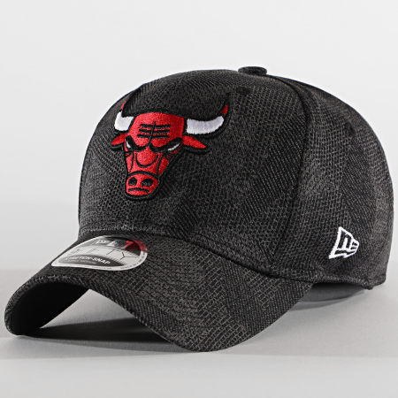New Era - Casquette 9Fifty Stretch Snap 12490281 Chicago Bulls Gris Chiné
