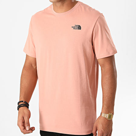 The North Face - Tee Shirt Red Box TX2T Rose
