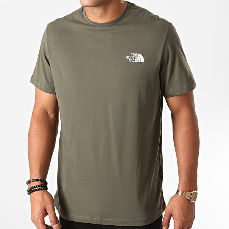 The North Face - Tee Shirt Simple Dome TX52 Vert Kaki