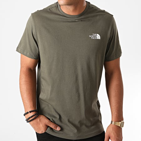 The North Face - Tee Shirt Simple Dome TX52 Vert Kaki