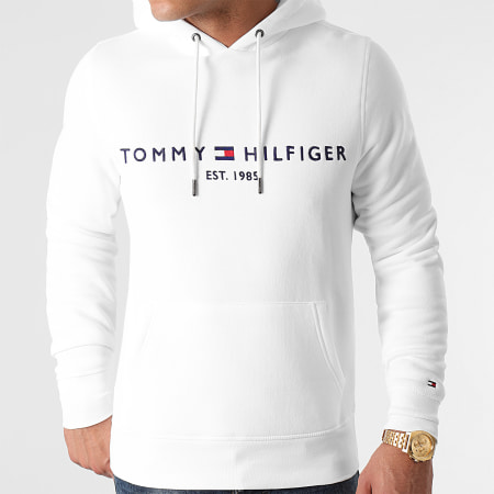Tommy Hilfiger - Sudadera Tommy Logo 1599 Blanco