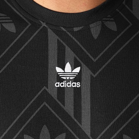 Adidas Originals - Tee Shirt Monogram GD5838 Noir Gris