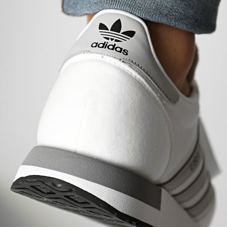 Adidas Originals - Baskets USA 84 FV2049 Footwear White Grey Three