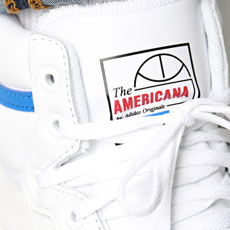 Adidas Originals - Baskets Americana Hi EG5522 Footwear White Blue Core Black