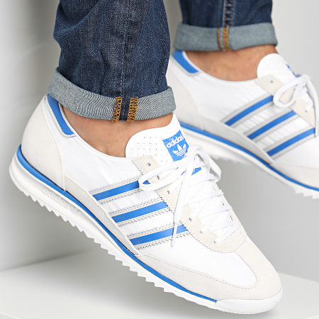Adidas Originals - Baskets SL 72 FV9782 Footwear White Blue Grey One