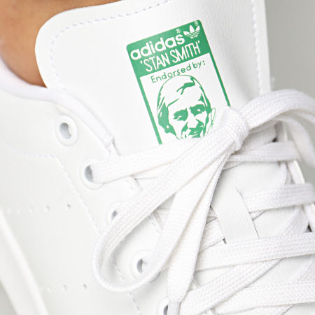 Adidas Originals - Baskets Stan Smith Vegan FU9612 Footwear White Green